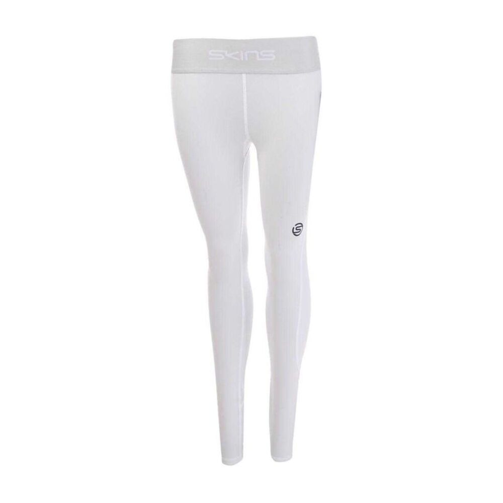 Skins Womens/Ladies Running Tights / White